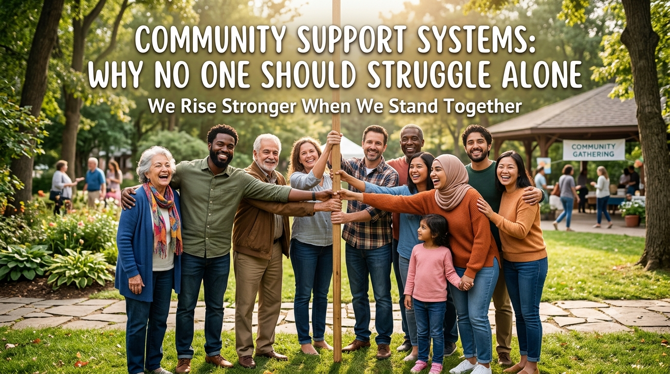 Community Support Systems: Why No One Should Struggle Alone